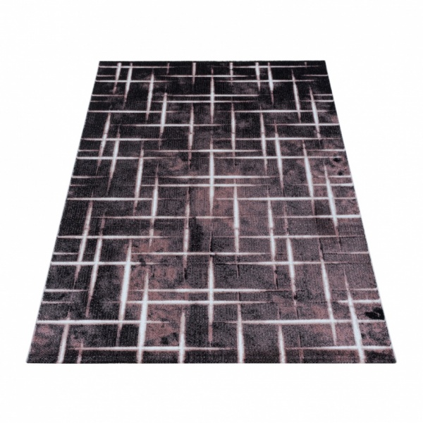 Costa Designer Pink Rug